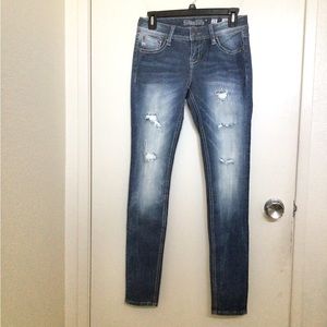 Miss Me Distressed Skinny Jeans